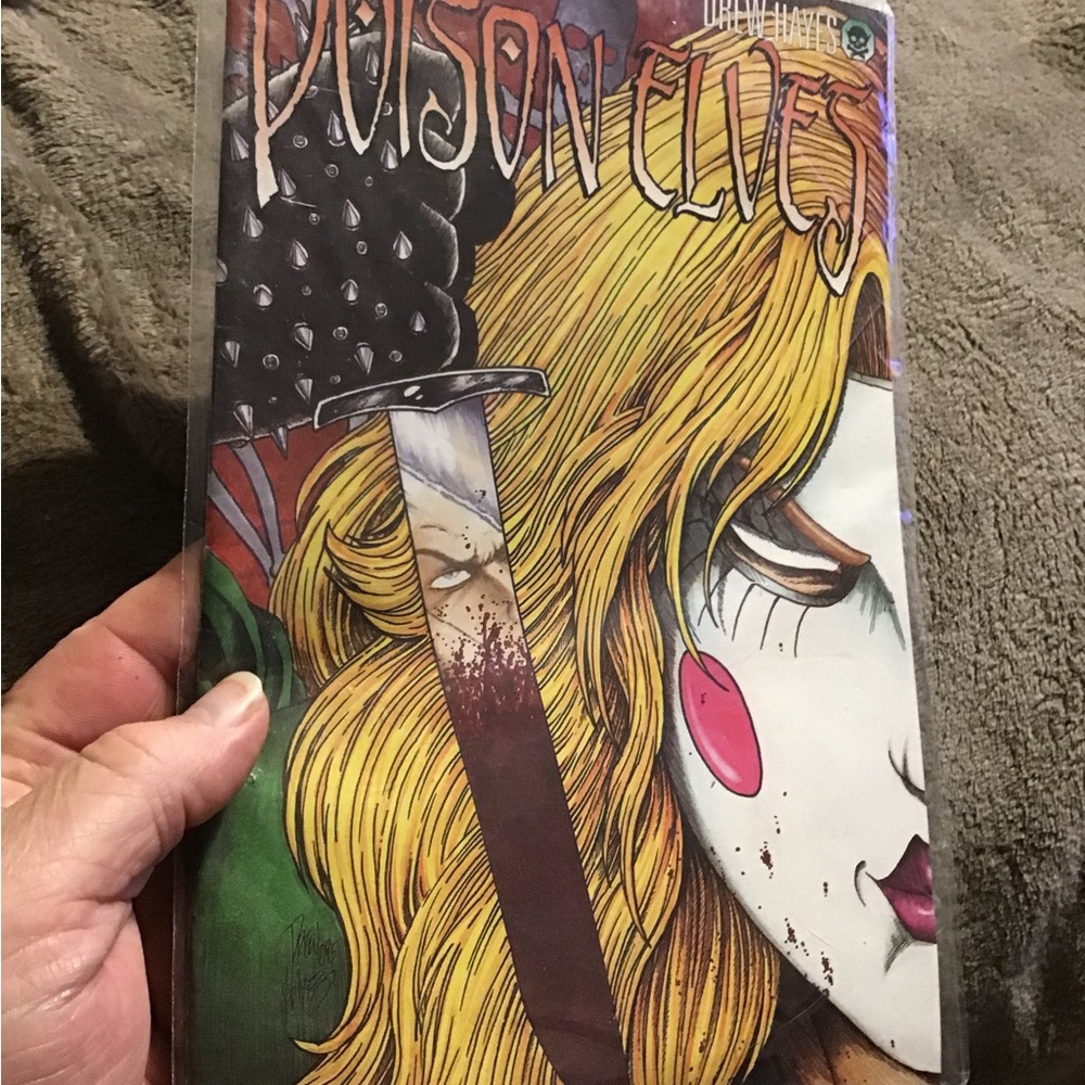 Poison Elves Graphic comic book .